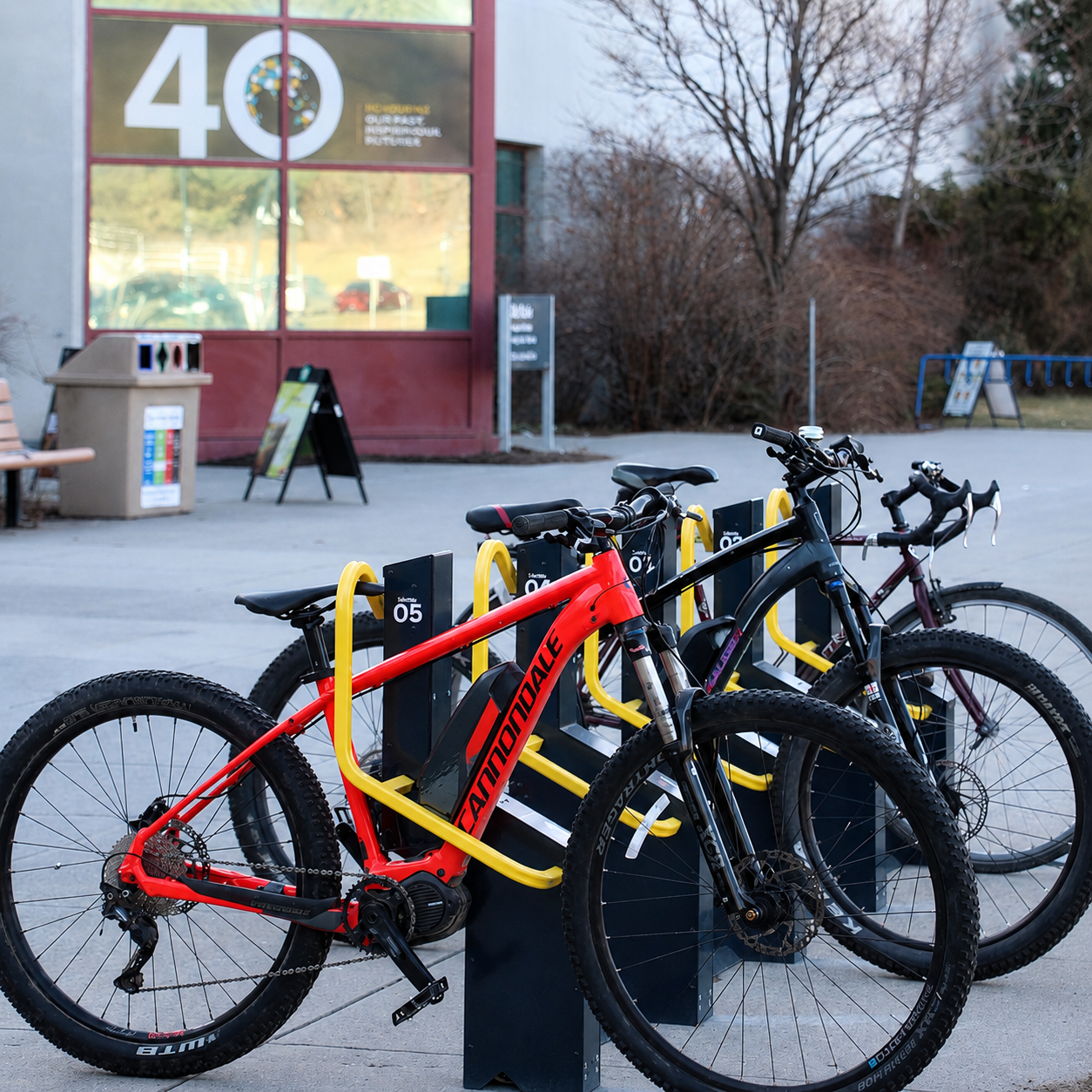 Bikeep secure smart bike parking station