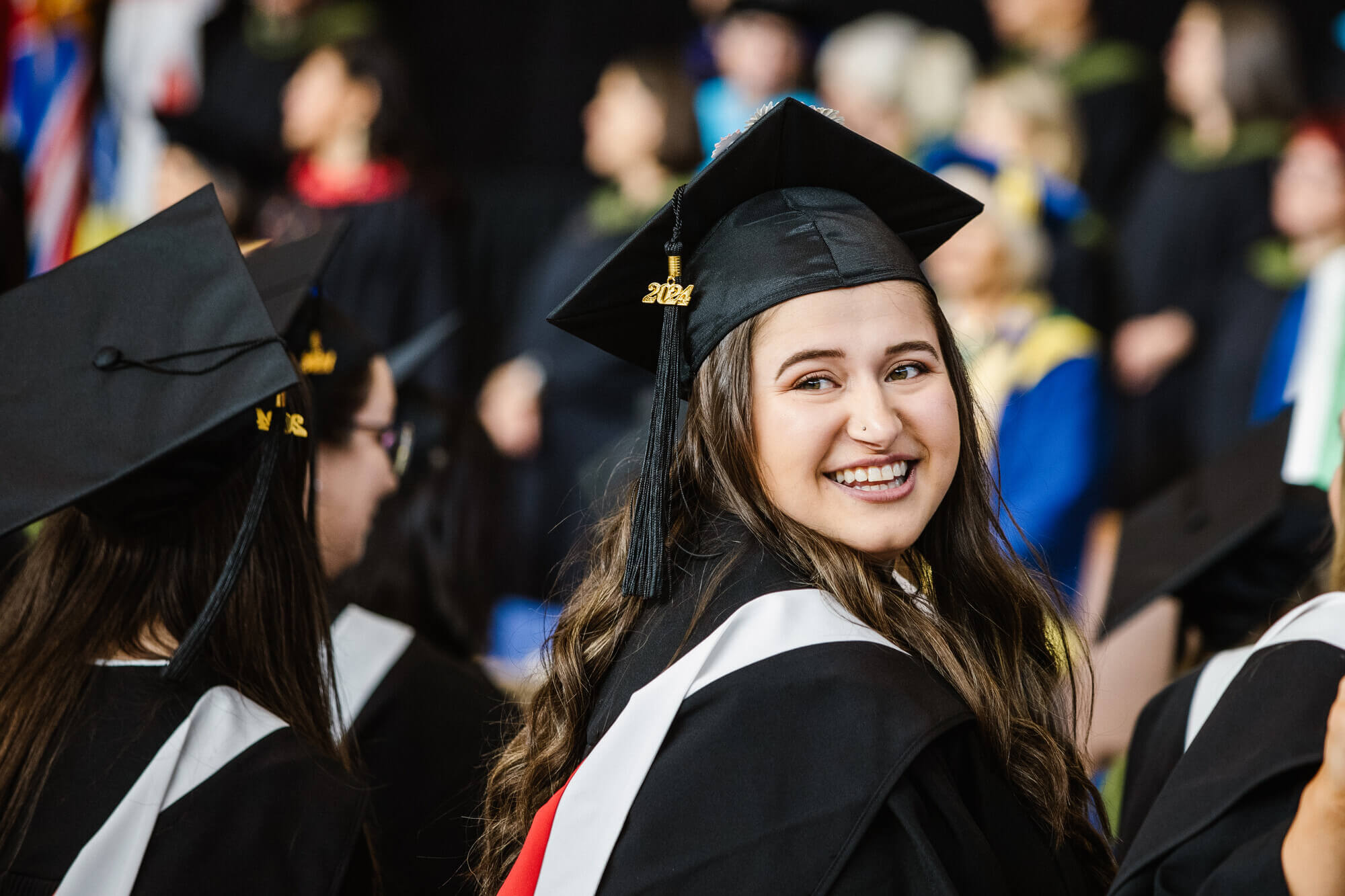 TRU Convocation student